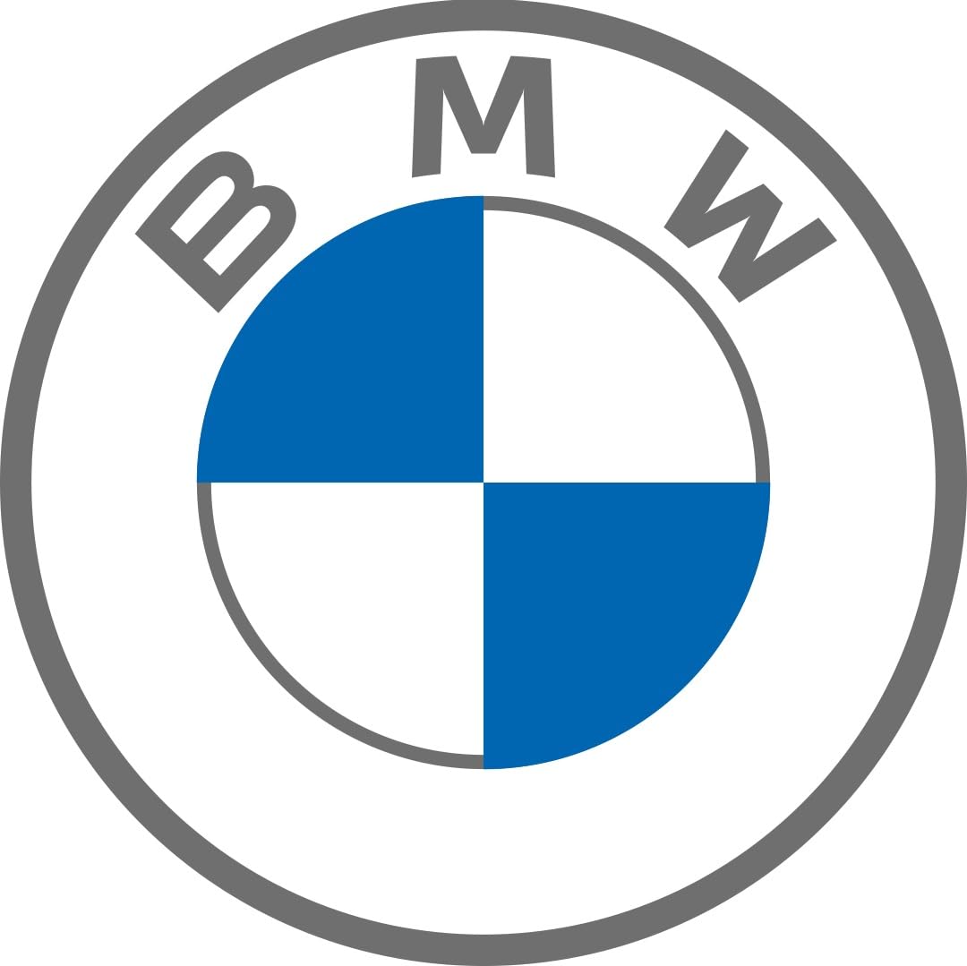 Original BMW Schriftzug Logo Dachträger, Dachreling, Tragetaschenhalter 82712289107