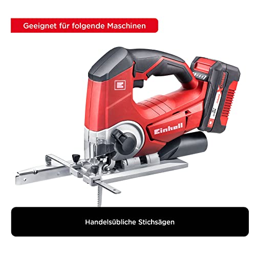kwb Stichsägeblätter für Metall aus stabilem Bi-Metall, hochelastisch, mit Einnockenschaft (T-Schaft), Einstichzahn, optimale Standzeit, stahlblanke Oberfläche, für feine Schnitte