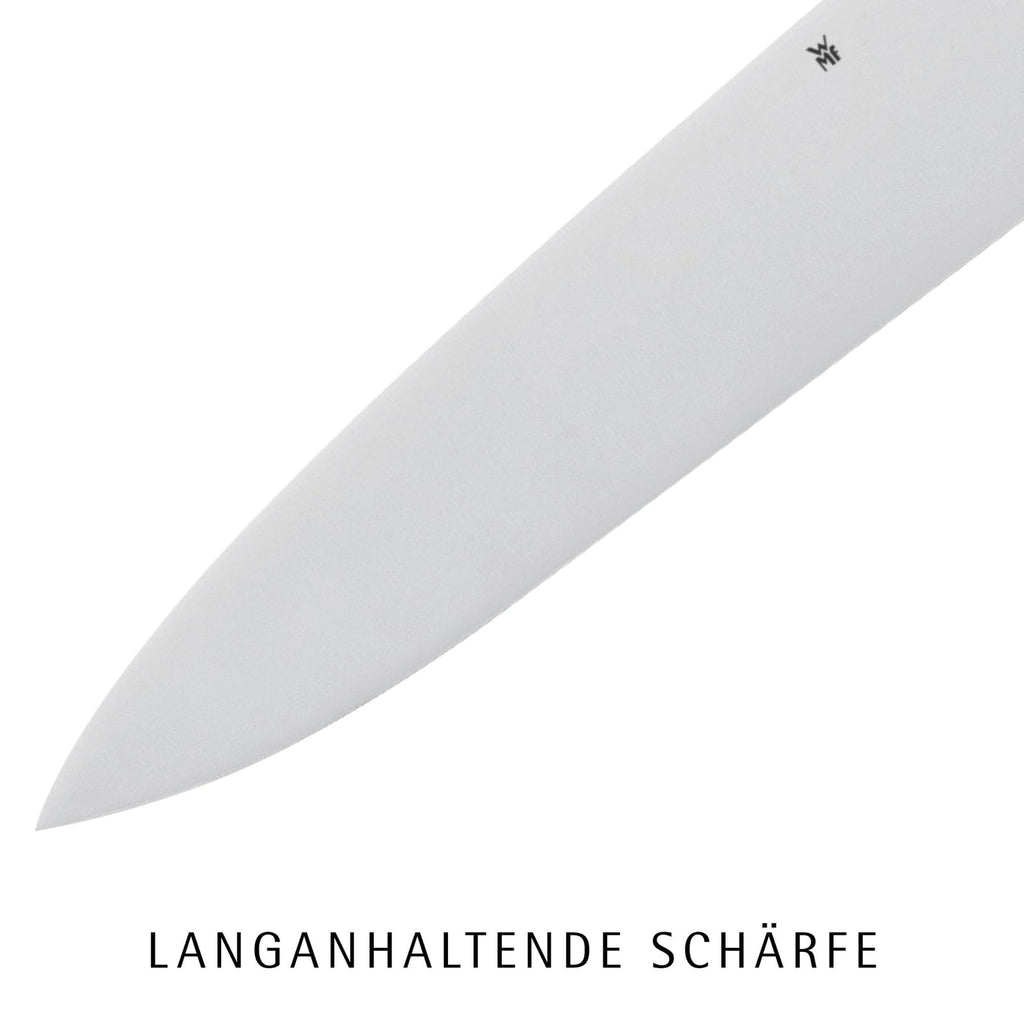 WMF Classic Line Brotmesser Wellenschliff 34 cm, Brötchenmesser, Spezialklingenstahl, Sägemesser, Messer scharf, Kunststoffgriff, Klinge 21 cm