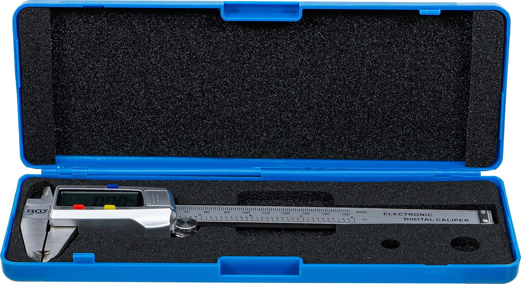 BGS 1930 | Digital-Messschieber | 150 mm | mm/Inch | extra großes Display