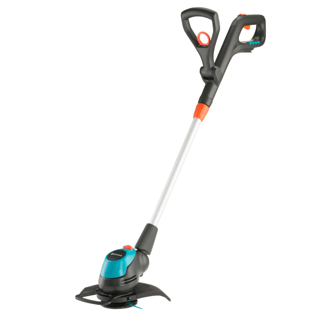 Gardena Akku-Rasentrimmer EasyCut 23/18V P4A Solo: Leistungsstark, Leichtgewicht, Teleskopgriff, Neigbarer Trimmerkopf, Kabellos (14700-55)