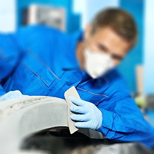 SIQUK 36 Stück Schleifpapier Set 1500 2000 2500 3000 5000 7000 Grit Schleifpapier Sortiment Trocken/Nass Sandpapier für das Automobilschleifen von Holzmöbeln, 9 x 3,6 Zoll