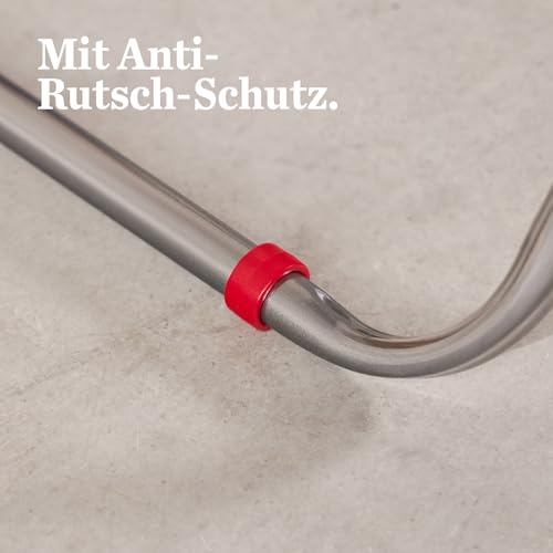 Rayen | Aluminium-Wäscheständer | Mit 20 Meter Fläche | Flügelblockiersystem | Klappbar und rutschfest | Wäscheständer mit XXL-Stäben | Für Innen und Außen | 177 x 55 x 92 cm