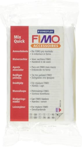 STAEDTLER 8026 Fimo Modelliermasse (Mix Quick, Knethilfe)