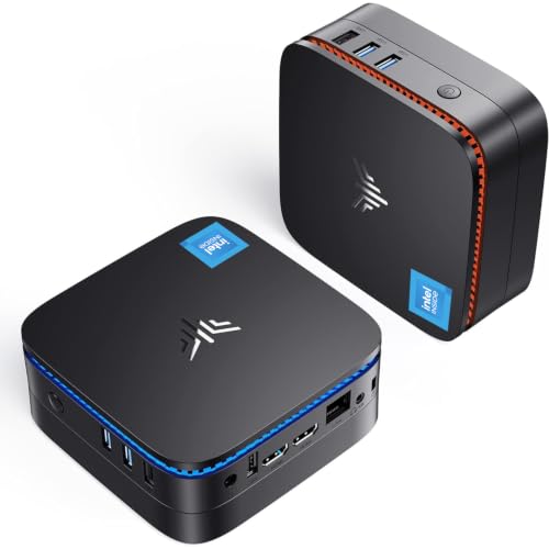 ACEMAGICIAN Mini PC Intel N5030 (bis zu 3,1 GHz) 12GB RAM 256GB SSD