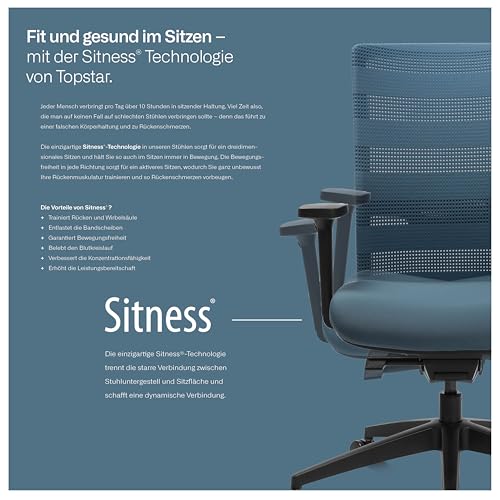 TOPSTAR SITNESS Bob Sitzhocker schwarz