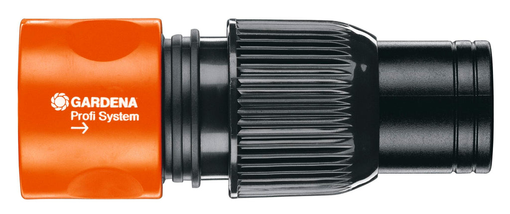 Gardena Profi-System-Schlauchstück: Schlauchanfang mit Schnellkupplung, Klemmmutter für hohe Haltkraft, geeignet für 19 mm (3/4 Zoll)-Schläuche (2817-20)