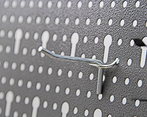 Ondis24 Werkzeugwand Lochwand aus Metall Werkstattwand mit Euro-Lochung 60 x 40 cm