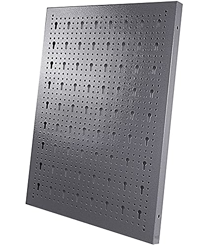 Ondis24 Werkzeugwand Lochwand aus Metall Werkstattwand mit Euro-Lochung 60 x 40 cm