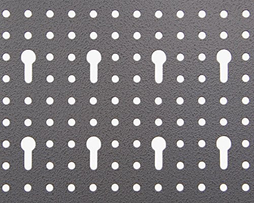 Ondis24 Werkzeugwand Lochwand aus Metall Werkstattwand mit Euro-Lochung 60 x 40 cm