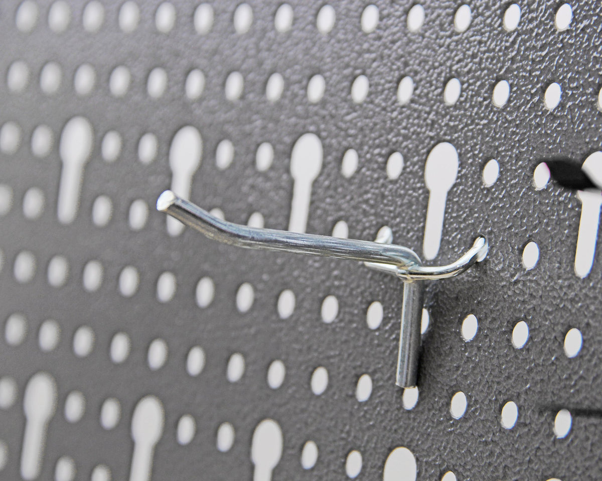 Ondis24 Werkzeugwand Lochwand aus Metall Werkstattwand mit Euro-Lochung 60 x 40 cm