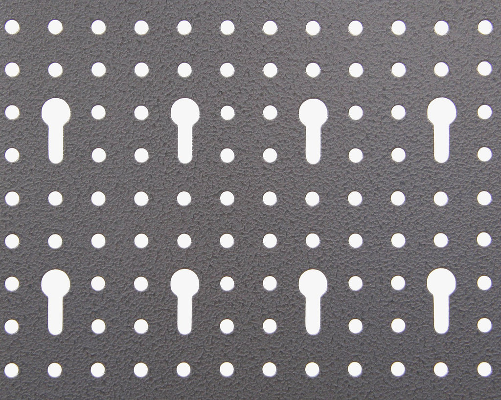 Ondis24 Werkzeugwand Lochwand aus Metall Werkstattwand mit Euro-Lochung 60 x 40 cm