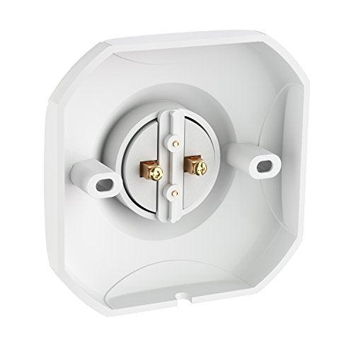 ledscom.de Deckenleuchte/Lampenfassung ELEKTRA, weiß, 1x E27 max. 60W