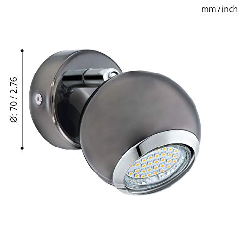 EGLO LED Wandlampe Bimeda, Wandleuchte Wandstrahler