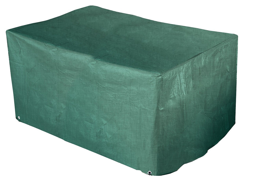 Royal Gardineer Gartensofa Abdeckung: Gewebe-Abdeckplane 2er-Lounge-Gartensofa, 120 x 95 x 80 cm, 110 g/m² (Schutzhülle, Lounge Abdeckung, EIS)