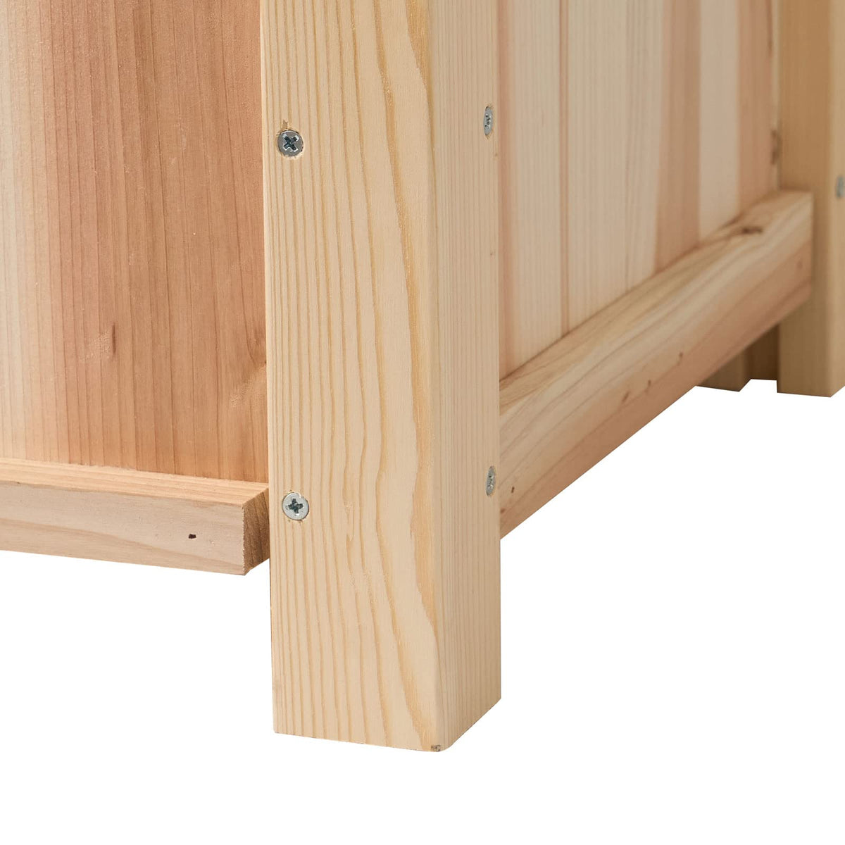 sogesfurniture Hochbeet Pflanzkübel aus Holz, 90x40x151cm, Pflanzkasten Blumenkasten mit Rankgitter für Garten Balkon Terrasse, Gartenspalier für Kletterpflanzen, Blumen, Gemüse