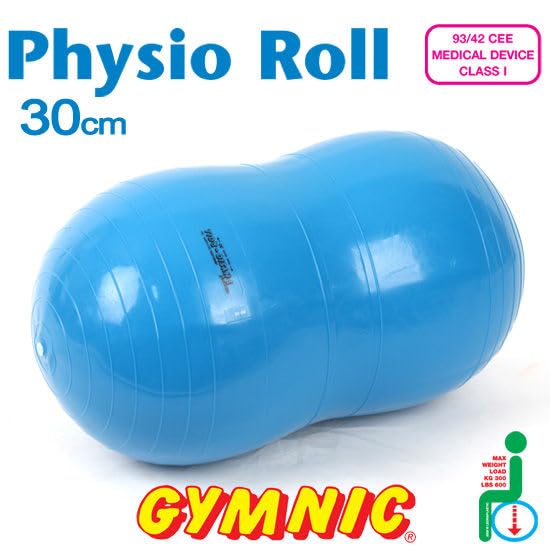 GYMNIC Physio Roll Doppelball max. für Physiotherapie, ideal für Gleichgewichtsübungen, Koordination und therapeutische Unterstützung für Kinder, Erwachsene und Senioren