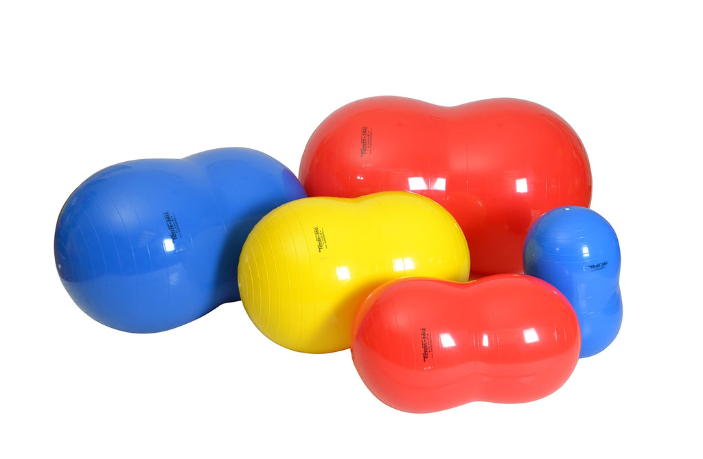 GYMNIC Physio Roll Doppelball max. für Physiotherapie, ideal für Gleichgewichtsübungen, Koordination und therapeutische Unterstützung für Kinder, Erwachsene und Senioren