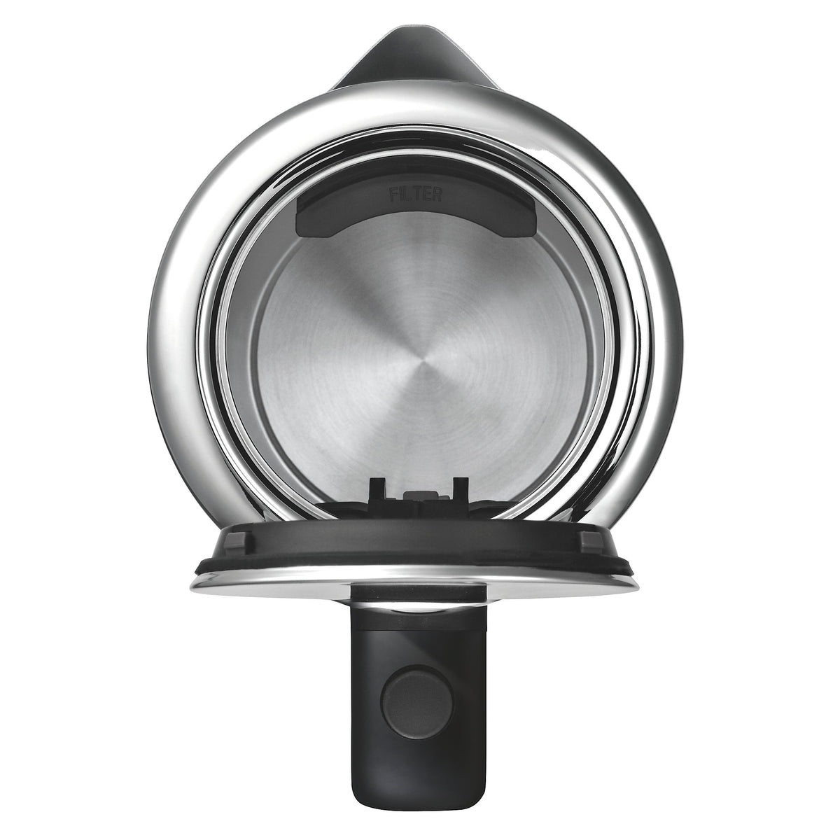 WMF Küchenminis Mini Reise-Wasserkocher Edelstahl 0,8l, elektrischer Wasserkocher mit Kalkfilter, 1800 W, kleiner Teekocher, edelstahl matt