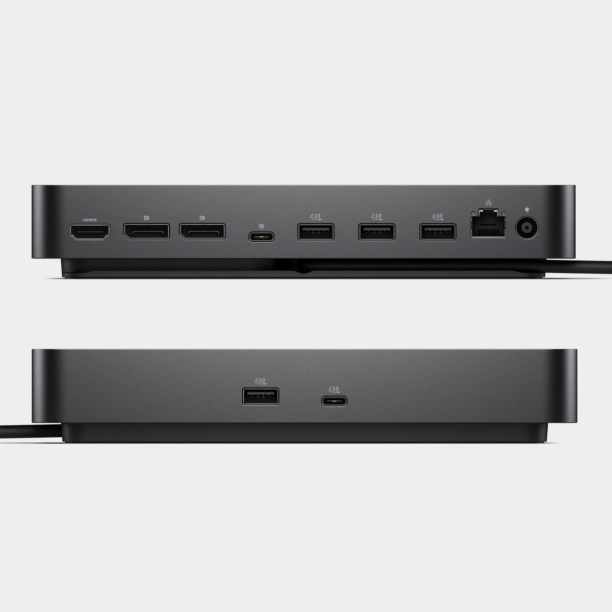 Dell Pro Dock WD25 – USB-C-Dockingstation mit 100W Ladeleistung, 4 Display-Support, 2X DP 1.4, HDMI 2.1, 6 USB-Ports, 2.5GbE Ethernet, Kompaktes Nachhaltigkeitsdesign