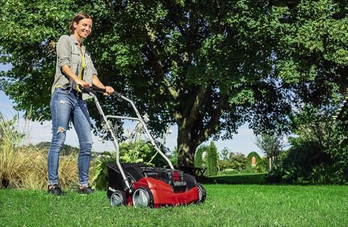 Einhell Akku-Vertikutierer-Lüfter GE-SC 35/1 Li Power X-Change (2X 18V, 35 cm Arbeitsbreite, bis 9 mm Arbeitstiefe, Brushless, ohne Akkus und Ladegeräte)