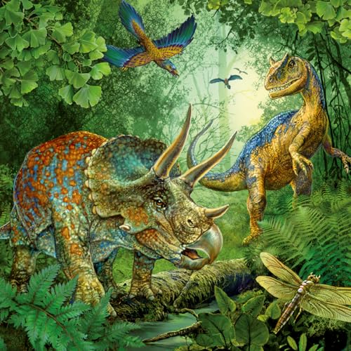 Ravensburger Puzzle Faszination Dinosaurier - 3x49 Teile Puzzle ab 5 Jahre