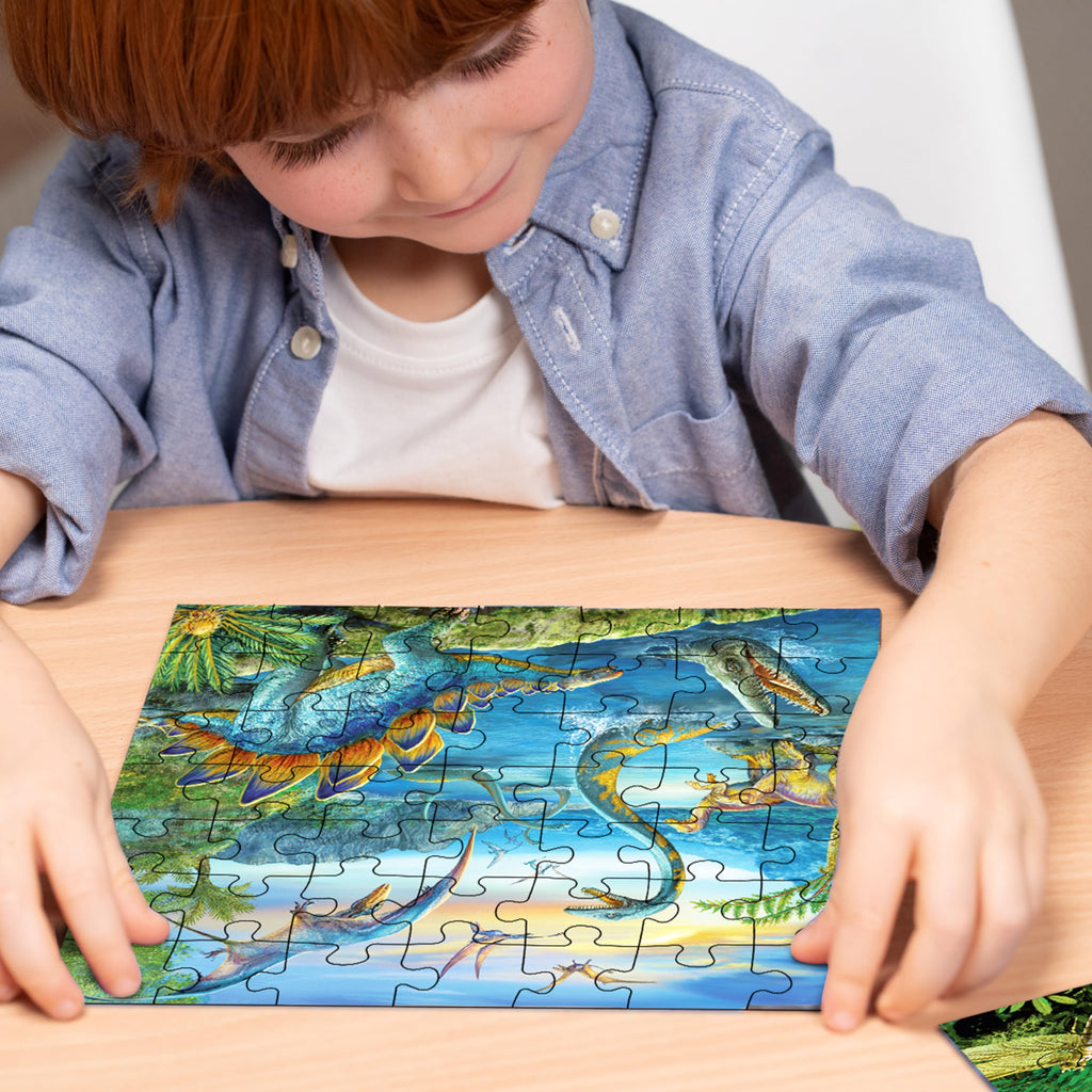 Ravensburger Puzzle Faszination Dinosaurier - 3x49 Teile Puzzle ab 5 Jahre