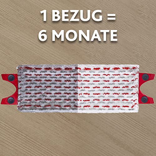 Vileda Ultramax Ersatzbezug für Bodenwischer | Mikrofaser Wischmopp-Bezug für alle Hartböden wie Parkett, Laminat & Fliesen - Waschmaschinengeeignet | 1 Stück