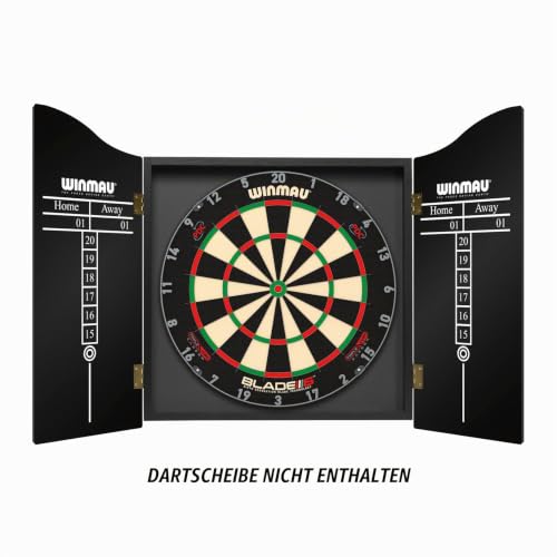 WINMAU Man Cave Deluxe Dartscheibe Schrank