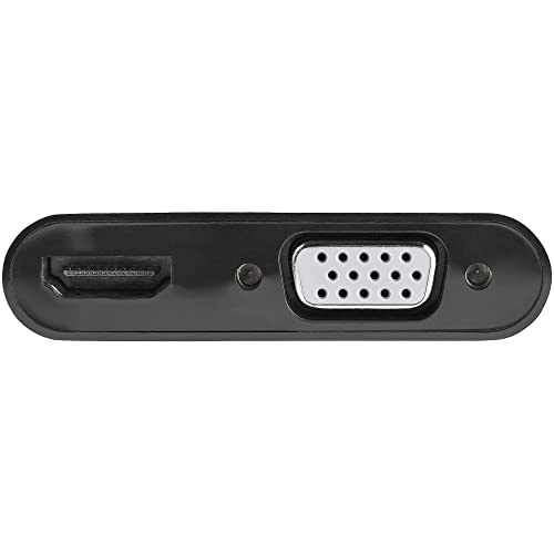 StarTech Aktiver DisplayPort auf HDMI 4K 60Hz/VGA Adapter, HDR, DP 1.2