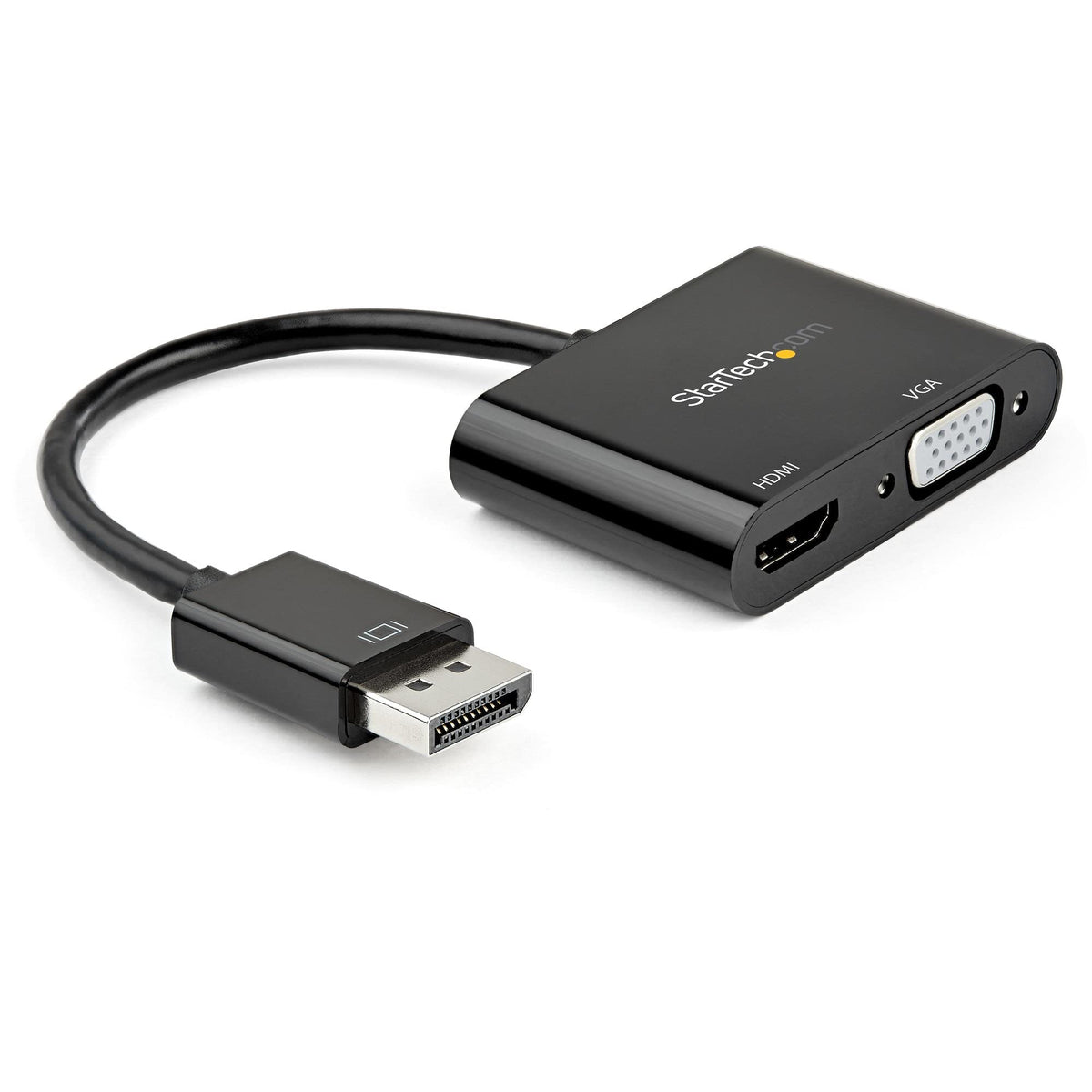 StarTech Aktiver DisplayPort auf HDMI 4K 60Hz/VGA Adapter, HDR, DP 1.2