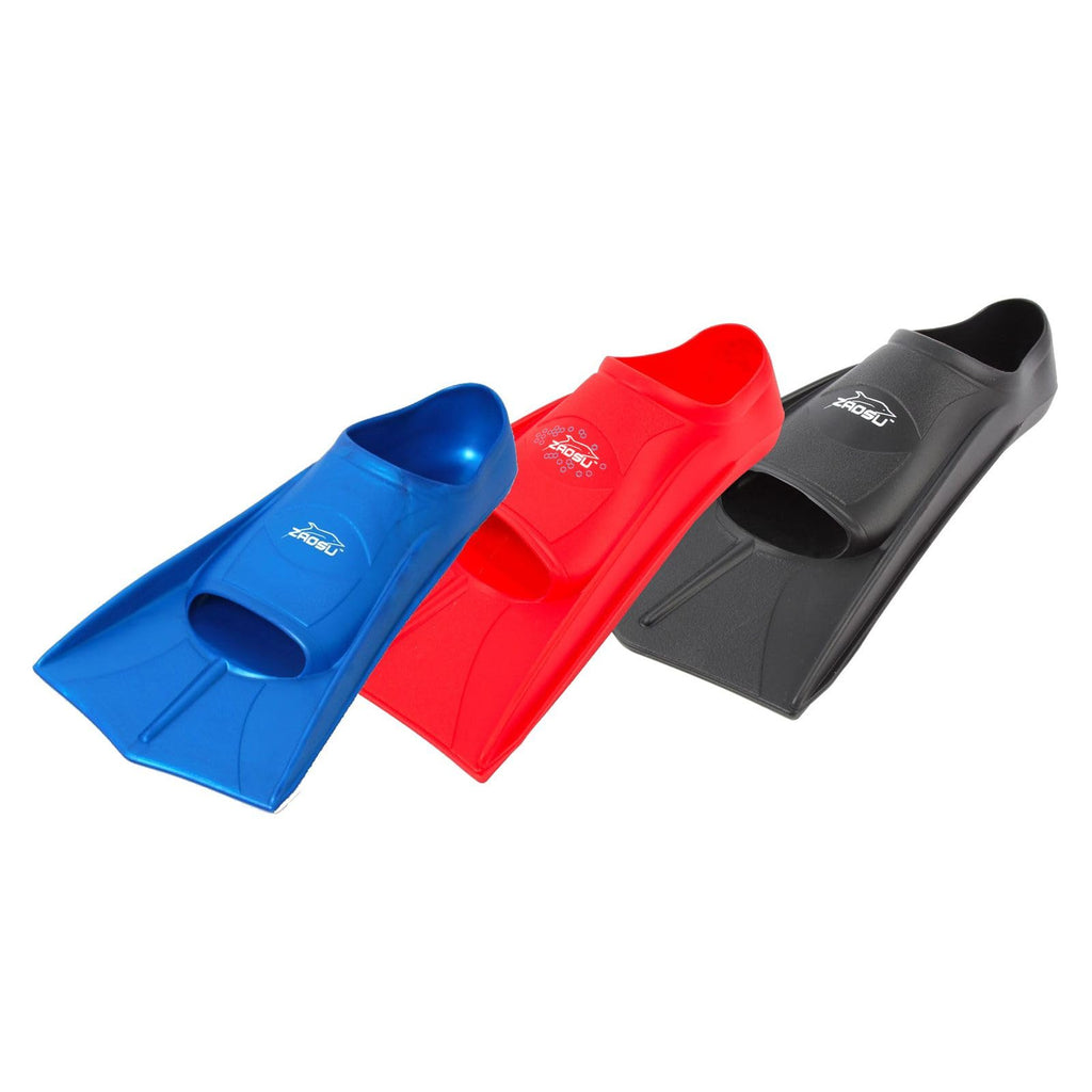 ZAOSU Unisex Training Fins | Kurzflossen für Erwachsene und Kinder fürs Training im Schwimmen