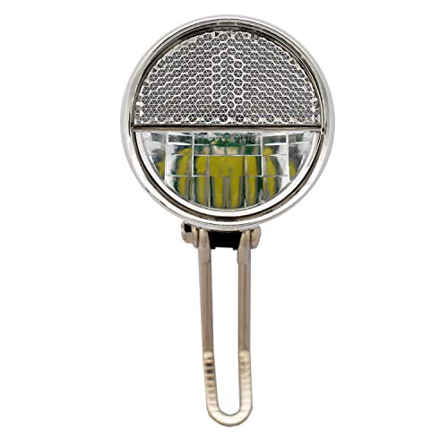 nean LED Fahrradlicht, Fahrradlampe, Fahrrad Frontlicht, Fahrradleuchte vorne, Scheinwerfer hell mit StVZO Zulassung, inkl. 4X Batterie, 30 LUX, schwarz