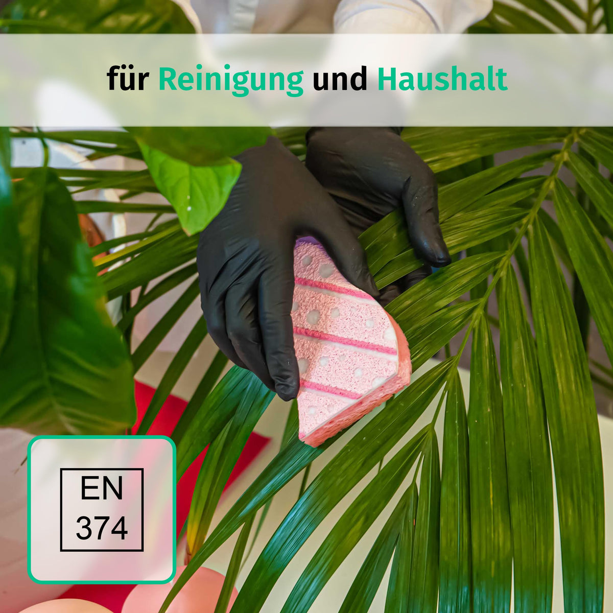 SF Nitrilhandschuhe S Schwarz – 200 Stück Einweghandschuhe, latexfrei