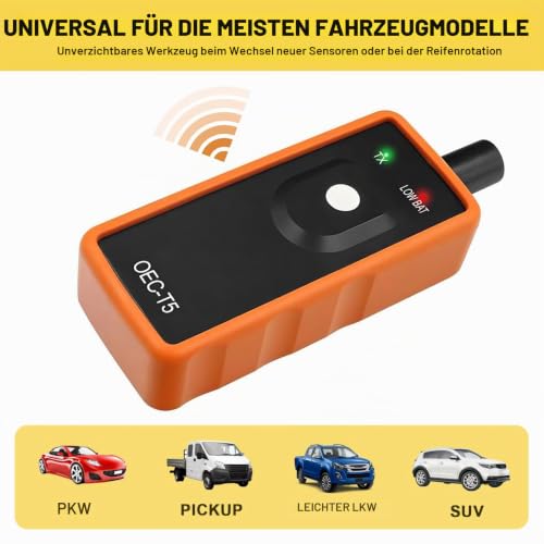 RDKS Anlerngerät,TPMS Reifendrucksensor Reset Tool,Reifendruckkontrollsystem Aktivierungsgerät,OEC-T5 RDKS Anlernsystem,Reifendruckmessgerät für GM Buick Chevy