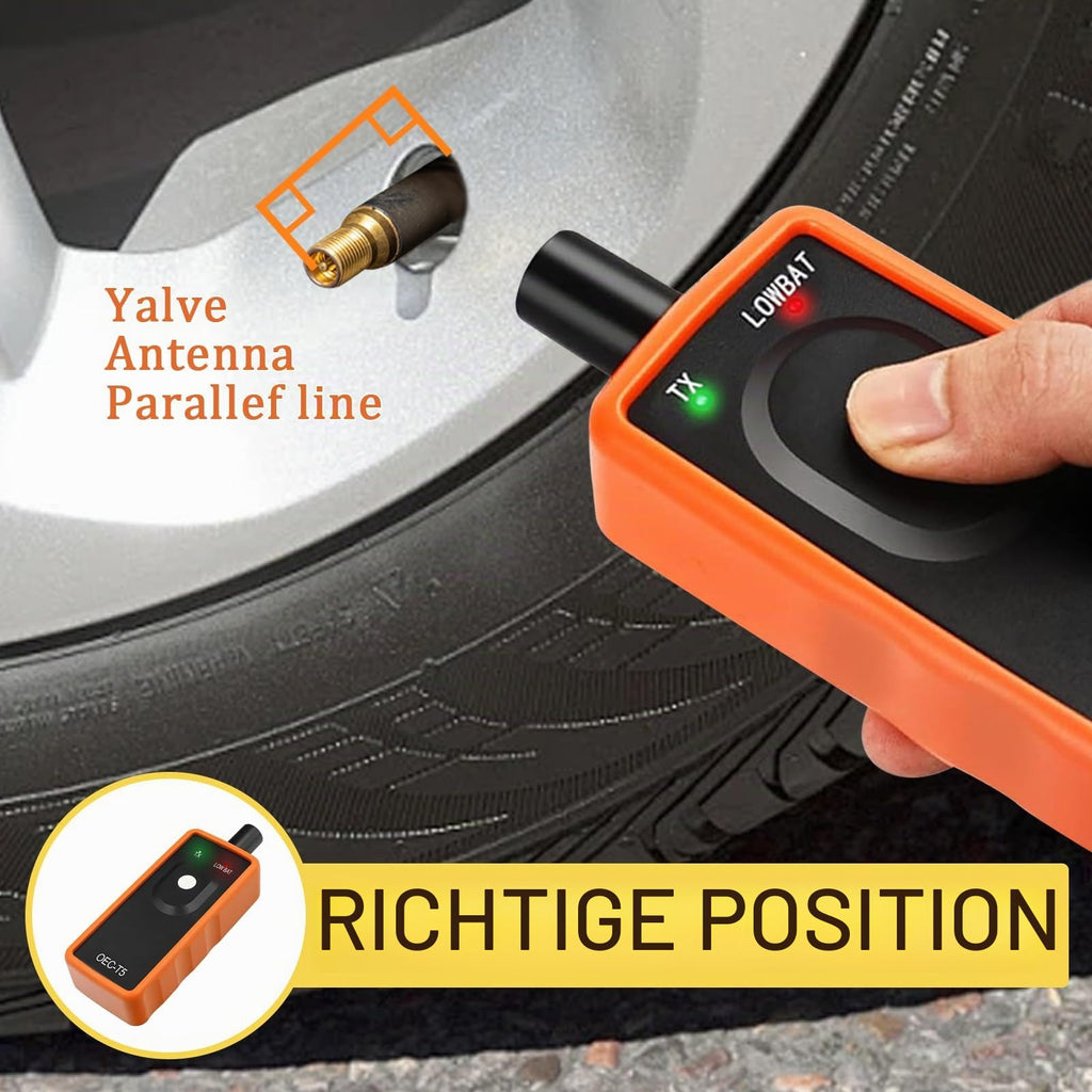 RDKS Anlerngerät,TPMS Reifendrucksensor Reset Tool,Reifendruckkontrollsystem Aktivierungsgerät,OEC-T5 RDKS Anlernsystem,Reifendruckmessgerät für GM Buick Chevy
