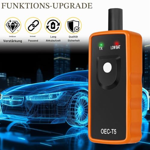RDKS Anlerngerät,TPMS Reifendrucksensor Reset Tool,Reifendruckkontrollsystem Aktivierungsgerät,OEC-T5 RDKS Anlernsystem,Reifendruckmessgerät für GM Buick Chevy