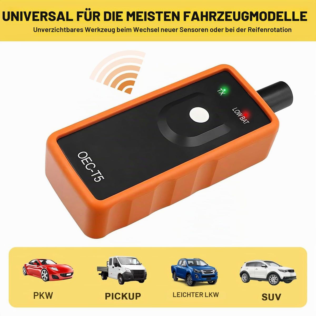 RDKS Anlerngerät,TPMS Reifendrucksensor Reset Tool,Reifendruckkontrollsystem Aktivierungsgerät,OEC-T5 RDKS Anlernsystem,Reifendruckmessgerät für GM Buick Chevy