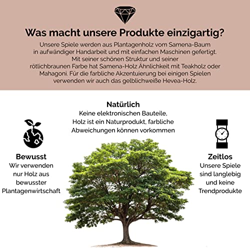 LOGOPLAY Funny Pigz – Schweinchenspiel aus 100% FSC-zertifiziertem Holz