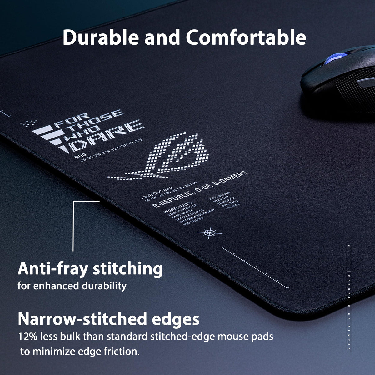 ASUS ROG Sheath II XXL Gaming-Mauspad Schwarz