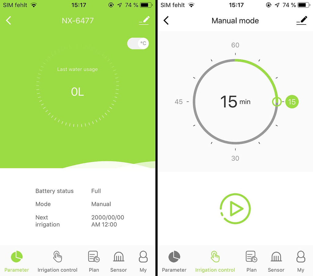 Royal Gardineer WLAN Wasserventil: WLAN-Bewässerungscomputer mit Bewässerungs-Ventil & App-Steuerung (Bewässerungsventil, WiFi Wasserventil, Zähler)