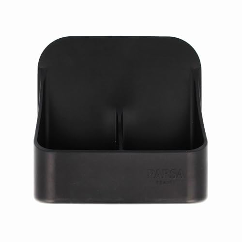 PARSA BEAUTY Silikon Duschablage Organizer schwarz, selbstklebend
