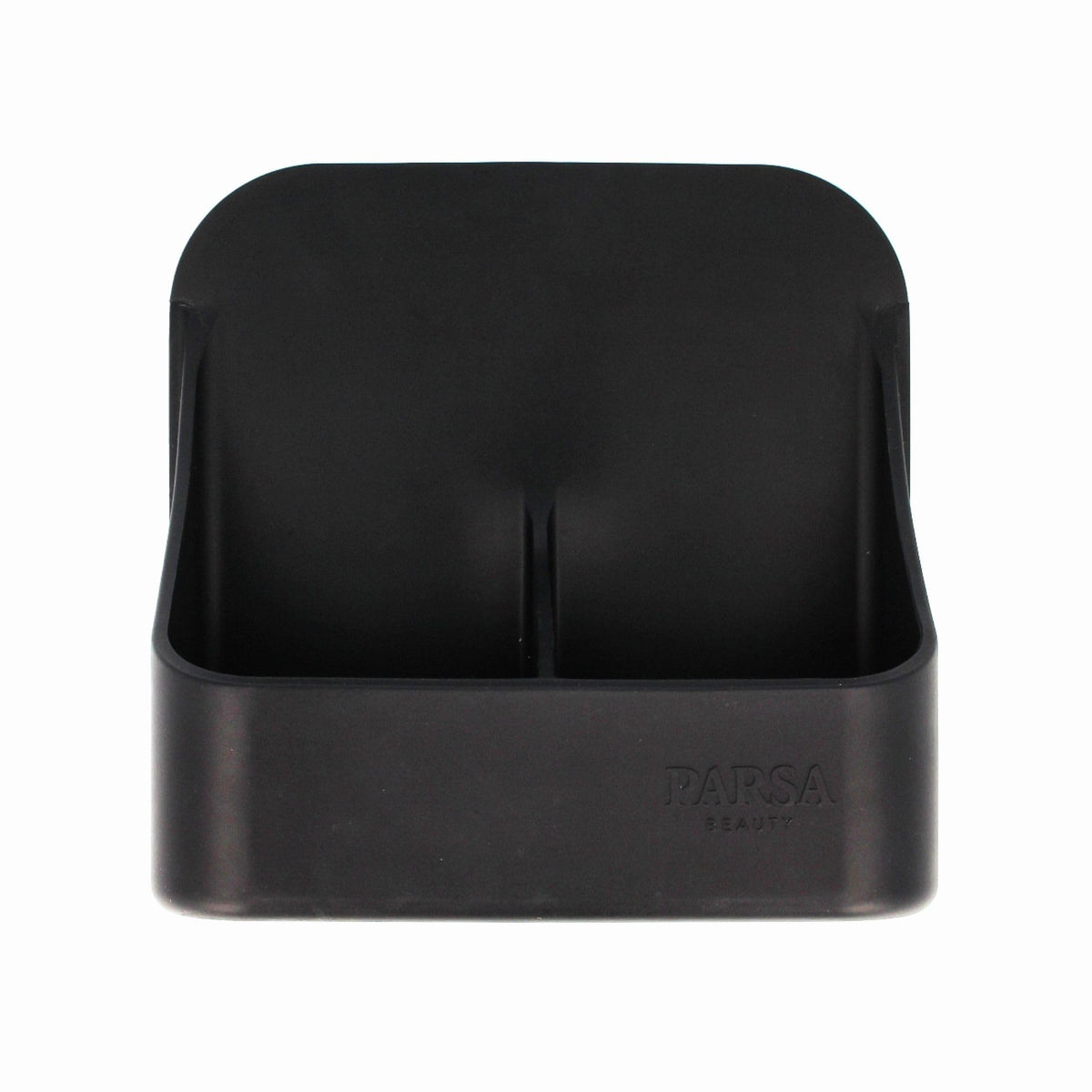 PARSA BEAUTY Silikon Duschablage Organizer schwarz, selbstklebend