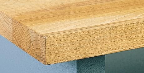 Küpper Werkbank 12577, 170 x 60 x 84 cm, 6 Schubladen, 1 Tür, 300 kg Traglast, 30 mm Massive Buchenarbeitsplatte