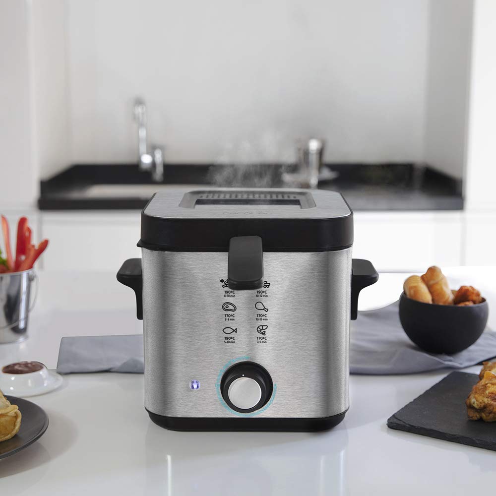 Cecotec CleanFry Infinity 1500 Fritteuse, 1,5L Fassungsvermögen