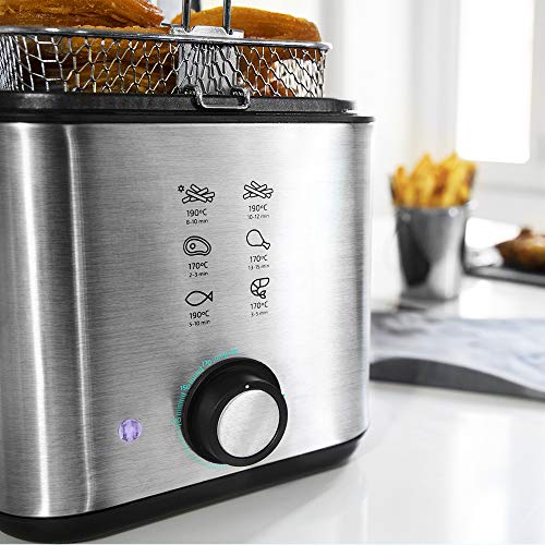 Cecotec CleanFry Infinity 1500 Fritteuse, 1,5L Fassungsvermögen