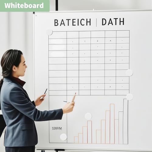 20 Stück Magnete für Magnettafel Magnete, Kühlschrankmagnete, Whiteboard Magnete (Weiß)