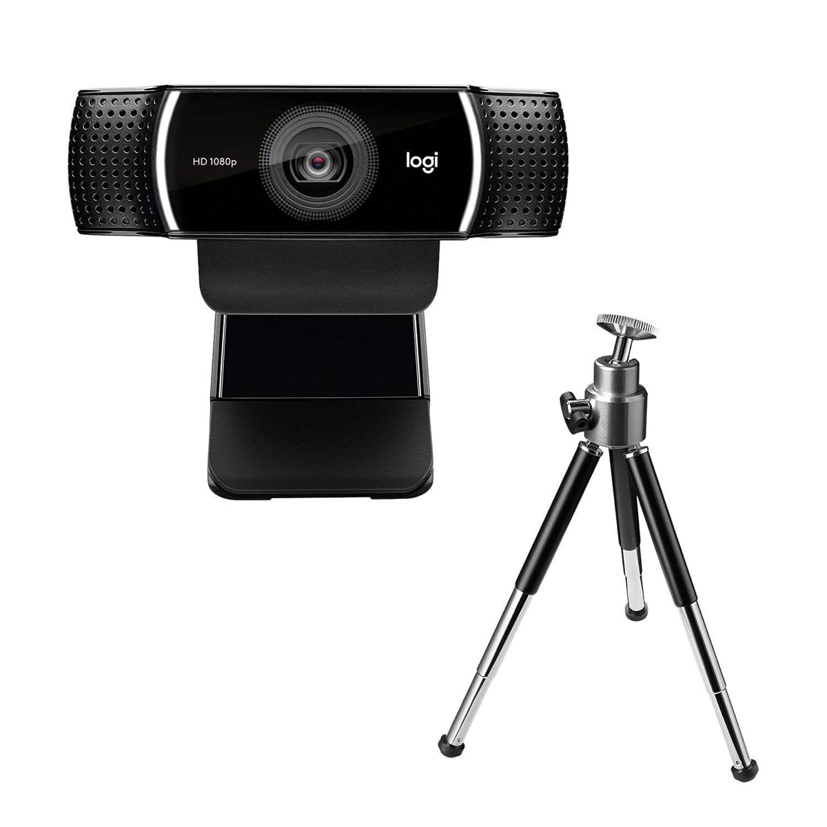 Logitech C922 PRO Webcam mit Stativ