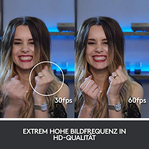 Logitech C922 PRO Webcam mit Stativ