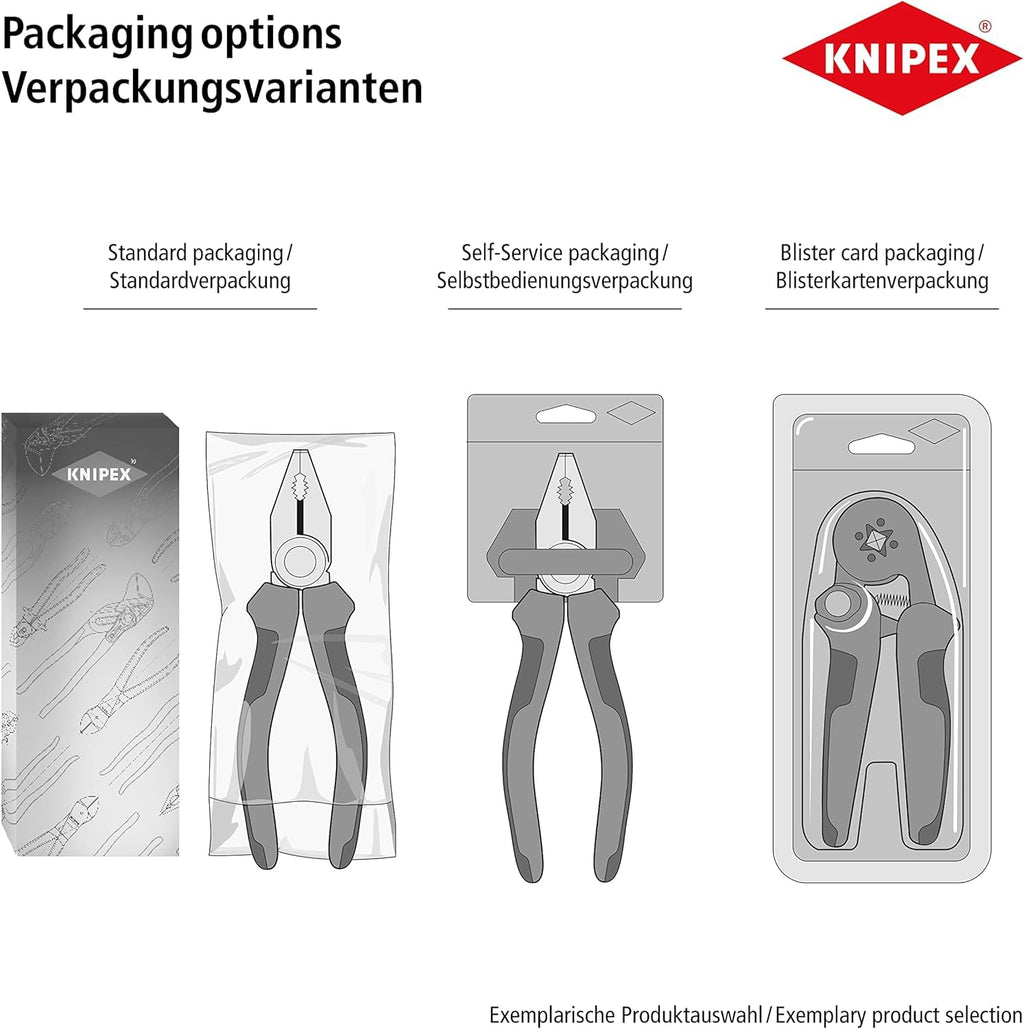KNIPEX Cobra Hightech-Wasserpumpenzange auf SB-Karte, 87 01 250 SB